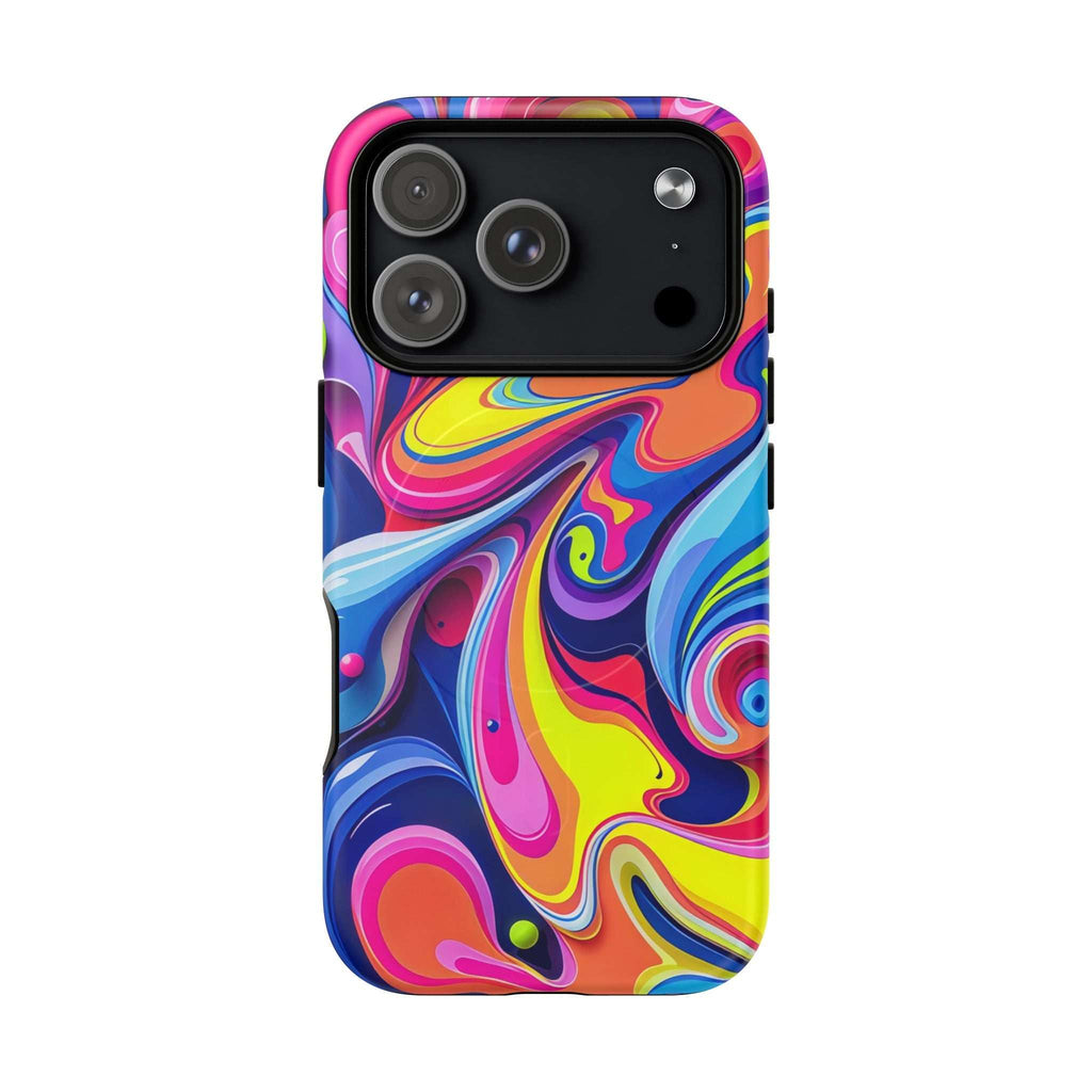 Vibrant Colour Splash iPhone Magsafe Phone Case