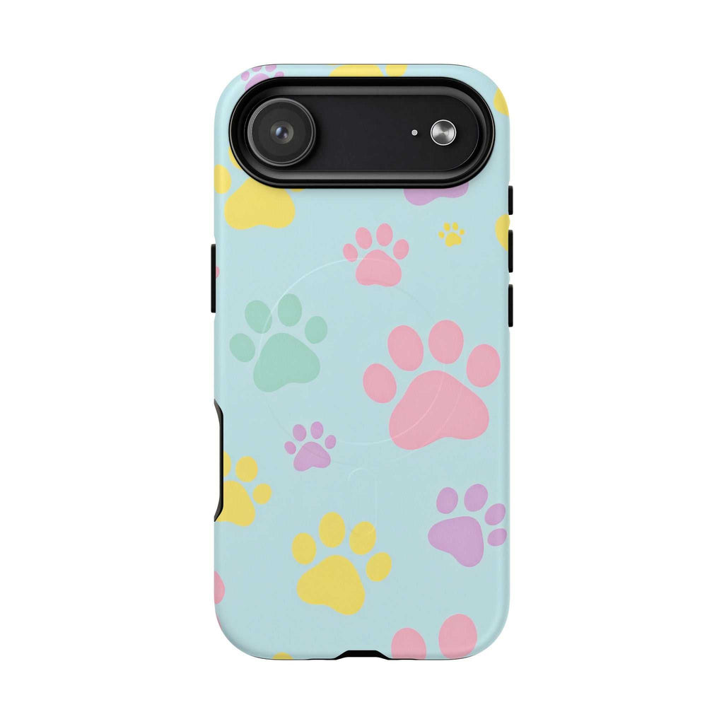 Pastel Doggy Paw iPhone Magsafe Phone Case