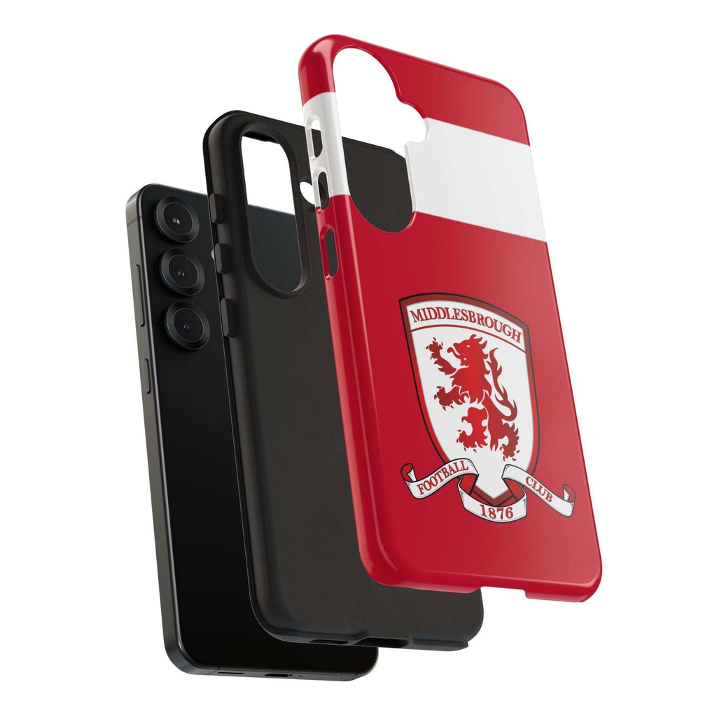 Middlesbrough Magnetic Samsung Case with red club colors and dual-layer protection