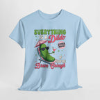 Black Everything is a Dildo T-Shirt with bold, edgy humor text, perfect for parties and casual wear