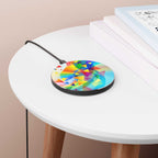 Geometric Pride Design Wireless Charger