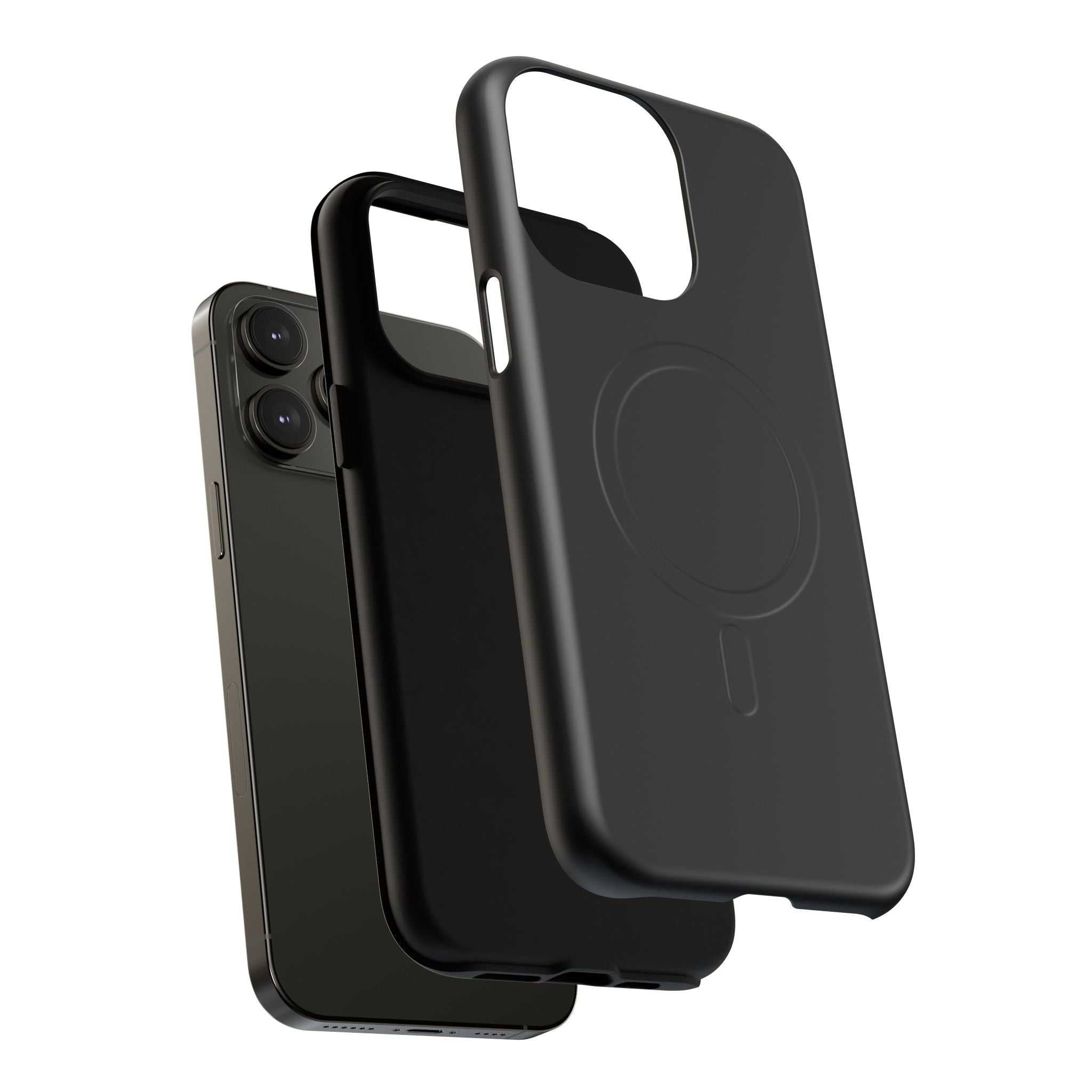 Black iPhone Magsafe Phone Case