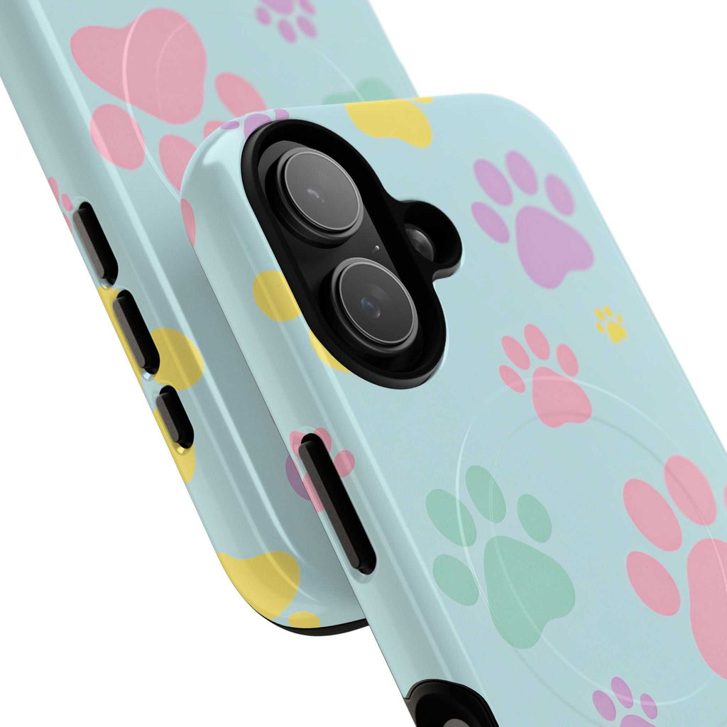 Pastel Doggy Paw iPhone Magsafe Phone Case