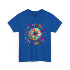 The Back Door is the Fun Door T-Shirt with bold, cheeky design on soft cotton fabric