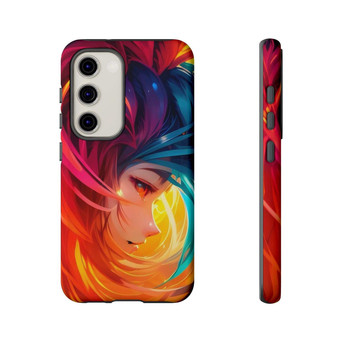 Colourful Anime Samsung Phone Case Designed By Littlebitz 