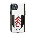 Fulham FC MagSafe iPhone case with club crest and dual-layer protection