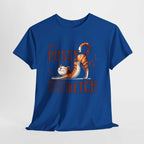 My Pussy Loves a Stretch T-Shirt with bold humor and comfortable 100% cotton design