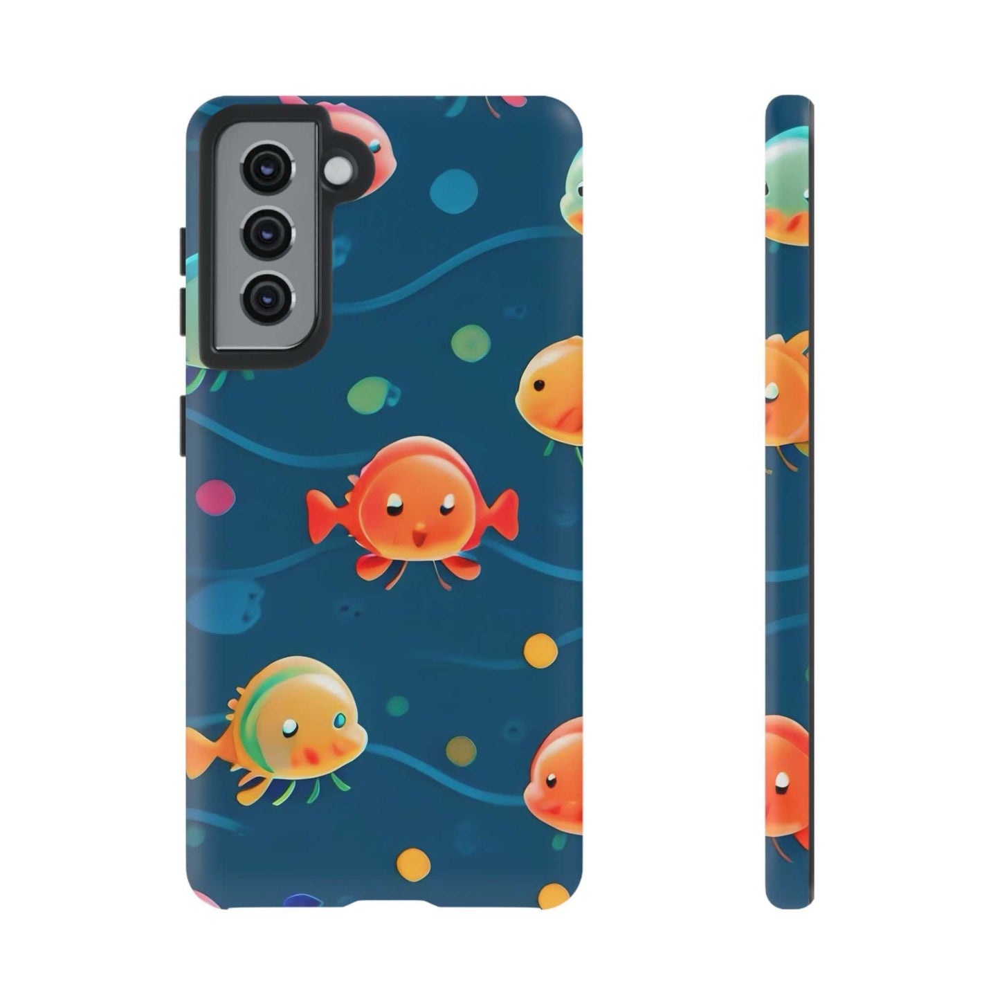 Fun Fish Samsung Phone Case Designed By Littlebitz 