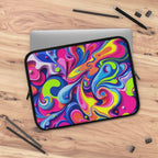 Vibrant Colour Splash Laptop Sleeve