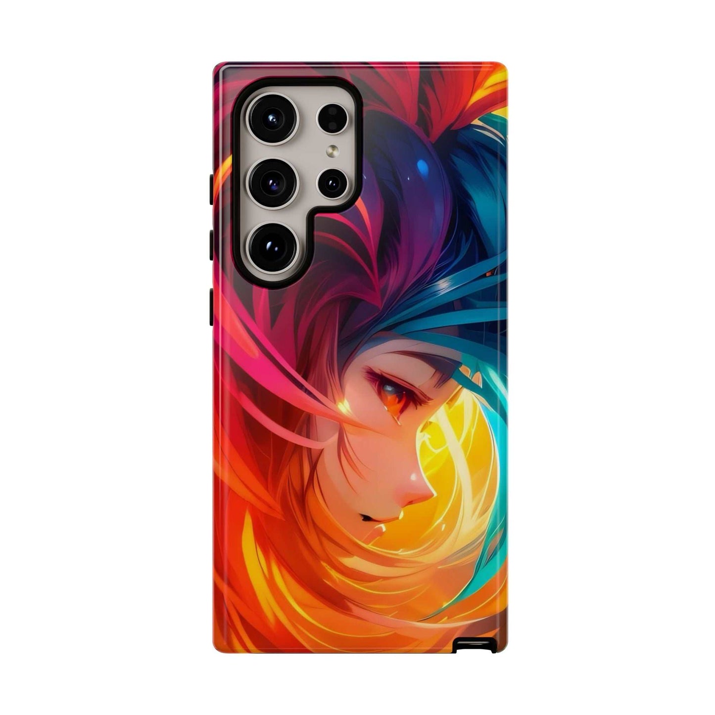 Colourful Anime Samsung Phone Case Designed By Littlebitz 