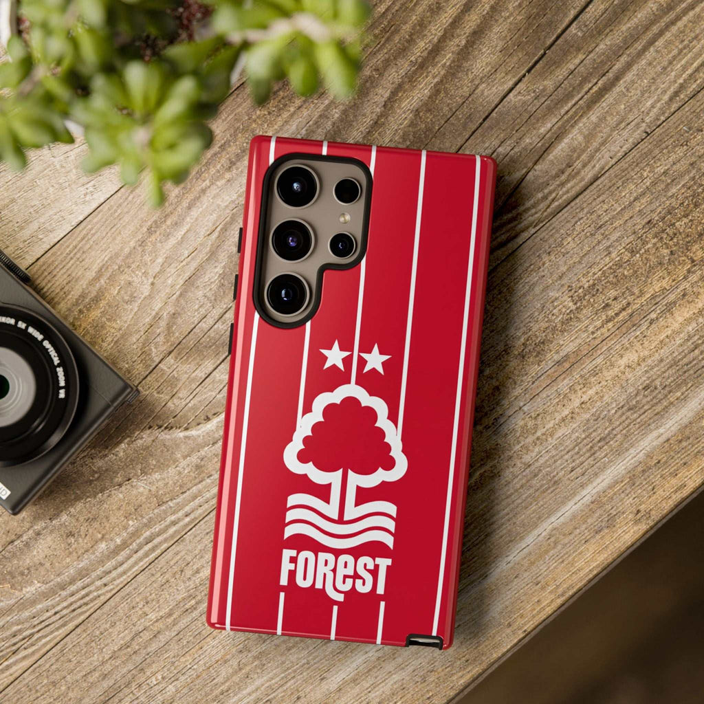 Nottingham Forest phone case for Samsung with magnetic dual-layer protection in club colors
