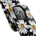 Black Daises iPhone Magsafe Phone Case