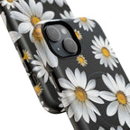 Black Daises iPhone Magsafe Phone Case