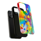 Geometric Pride Design iPhone Magsafe Phone Case