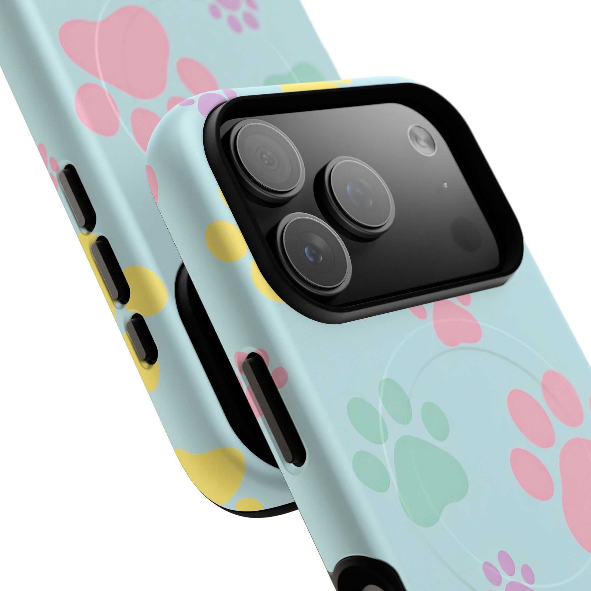 Pastel Doggy Paw iPhone Magsafe Phone Case