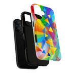 Geometric Pride Design iPhone Magsafe Phone Case