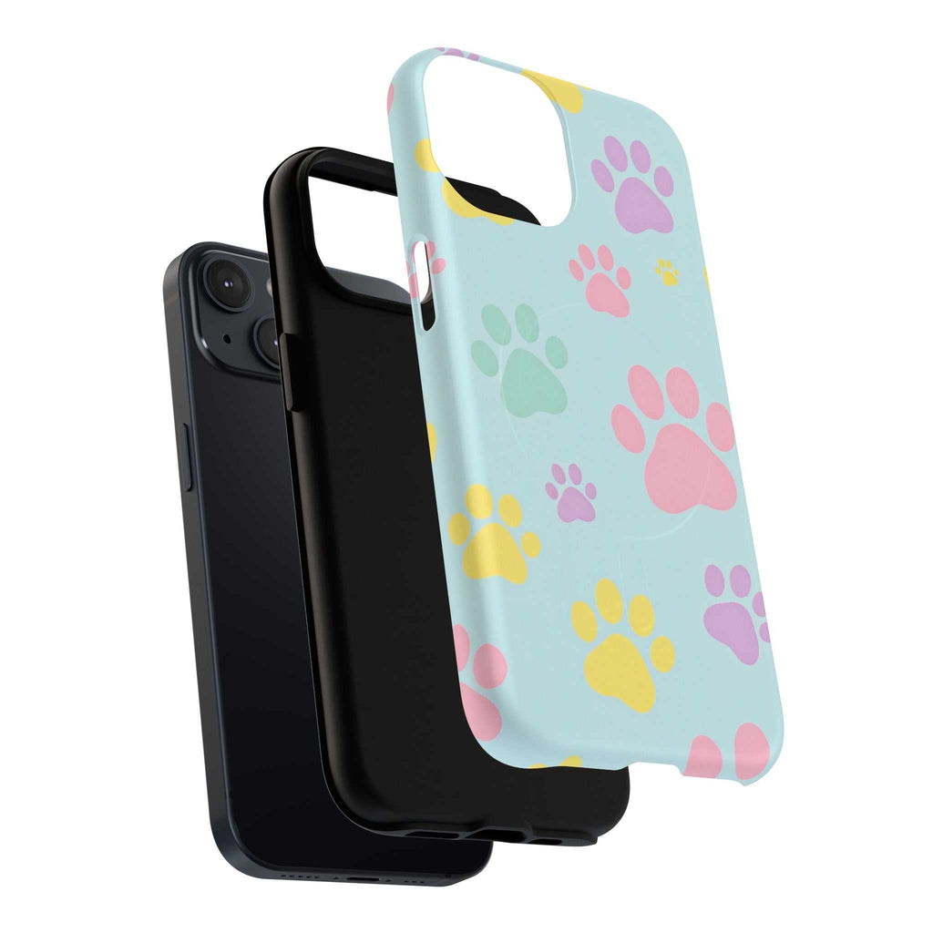 Pastel Doggy Paw iPhone Magsafe Phone Case
