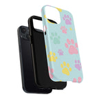 Pastel Doggy Paw iPhone Magsafe Phone Case