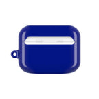 Chelsea FC AirPods protective hard case in royal blue with glossy finish