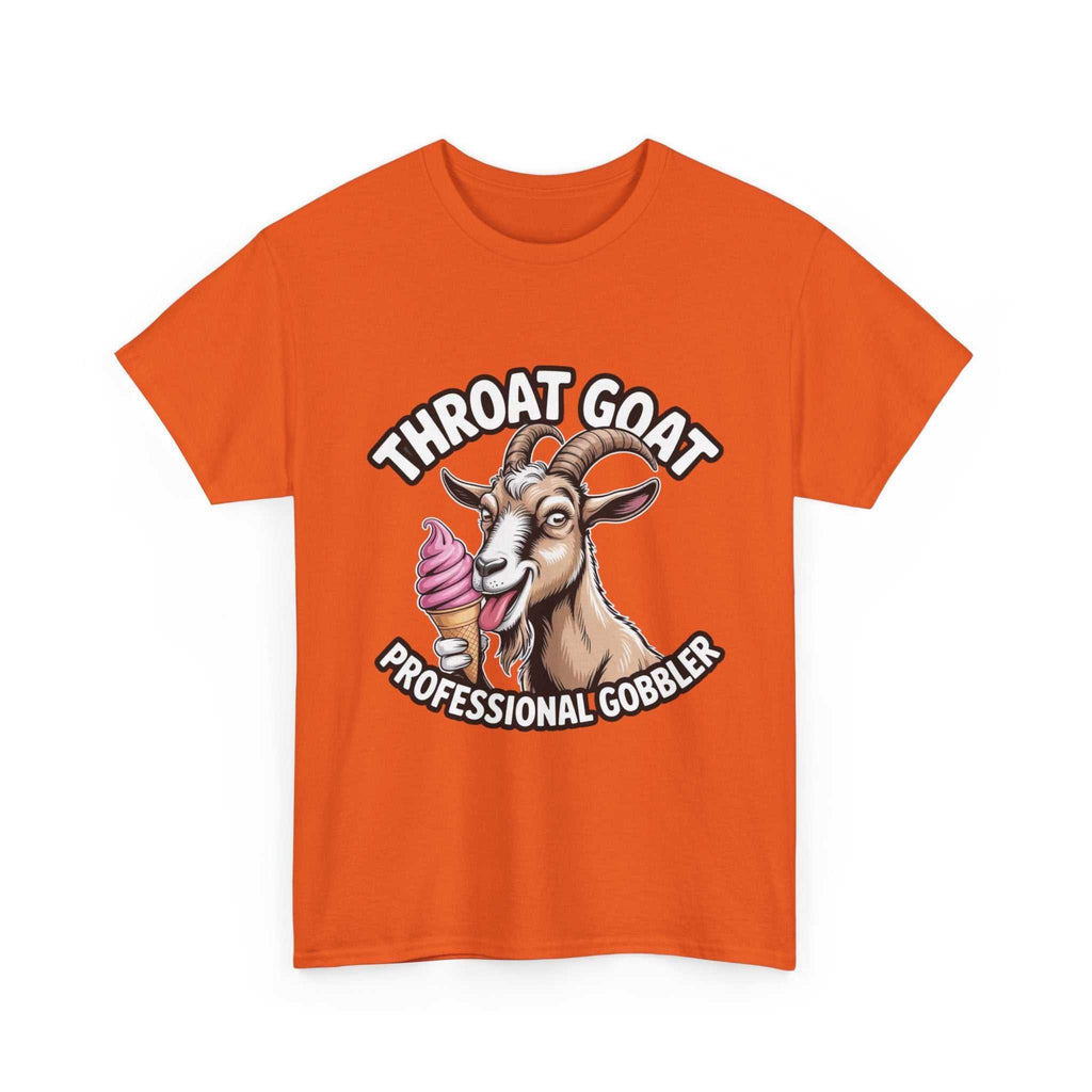 Black Throat Goat T-Shirt with bold graphic and soft cotton fabric