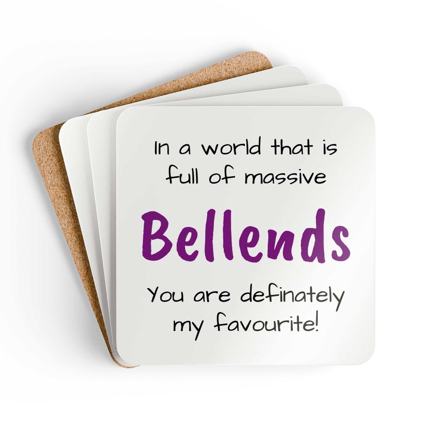 massive bellends coaster set designed by Littlebitz