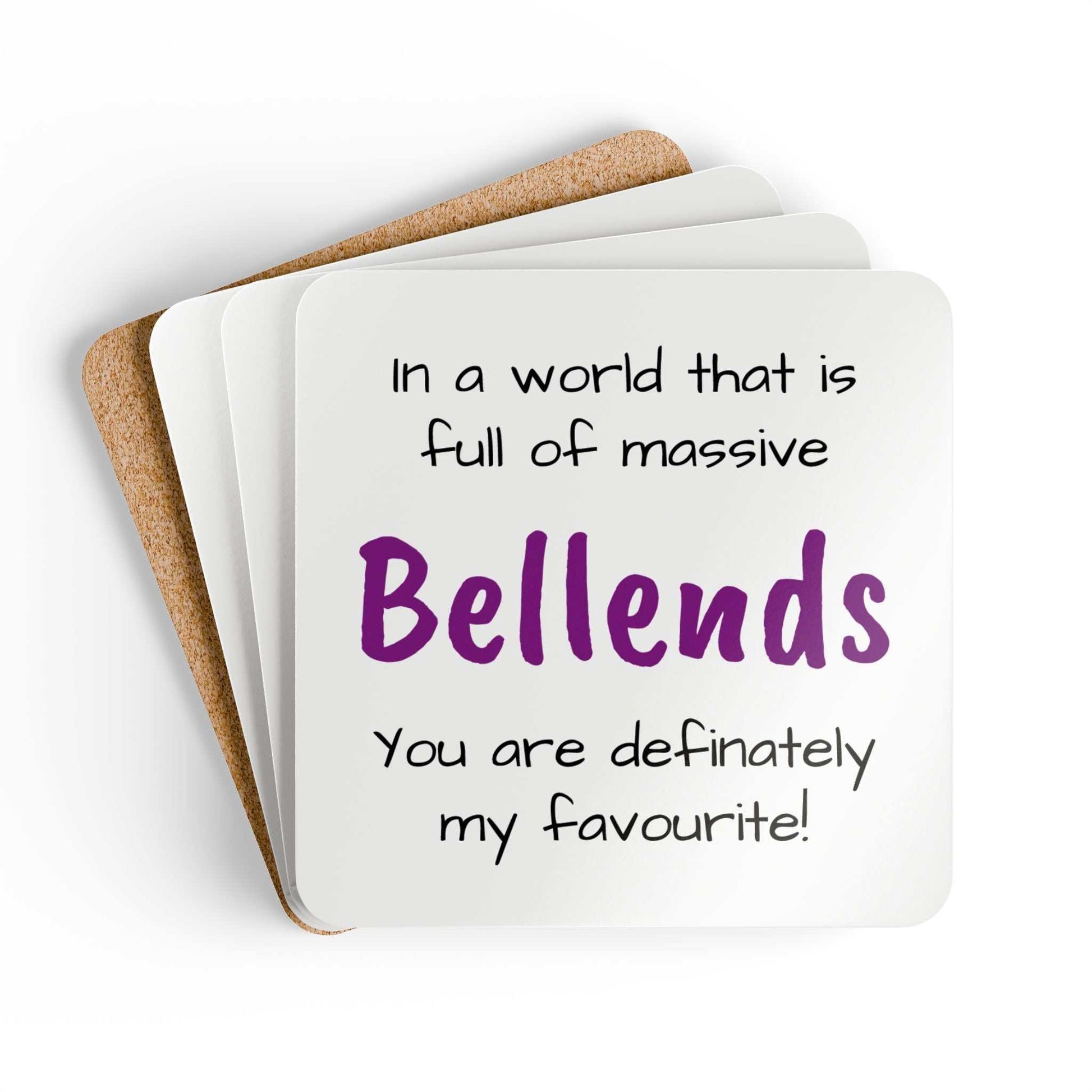 massive bellends coaster set designed by Littlebitz