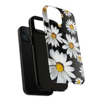 Black Daises iPhone Magsafe Phone Case