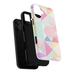Pastel Geo Print iPhone Magsafe Phone Case