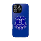 Everton Fc Magsafe iPhone Case in royal blue with official-inspired crest and dual-layer protection