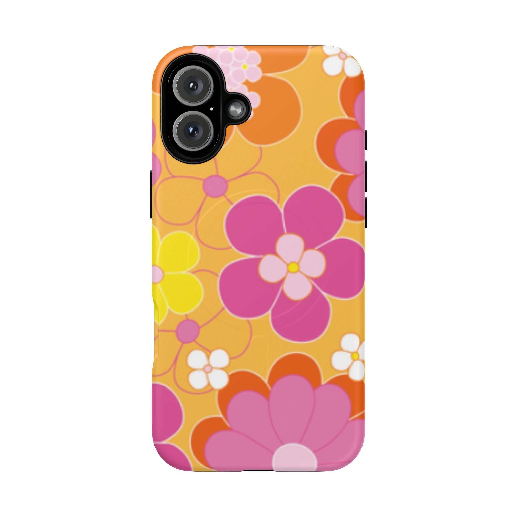 Retro Floral iPhone Magsafe Phone Case