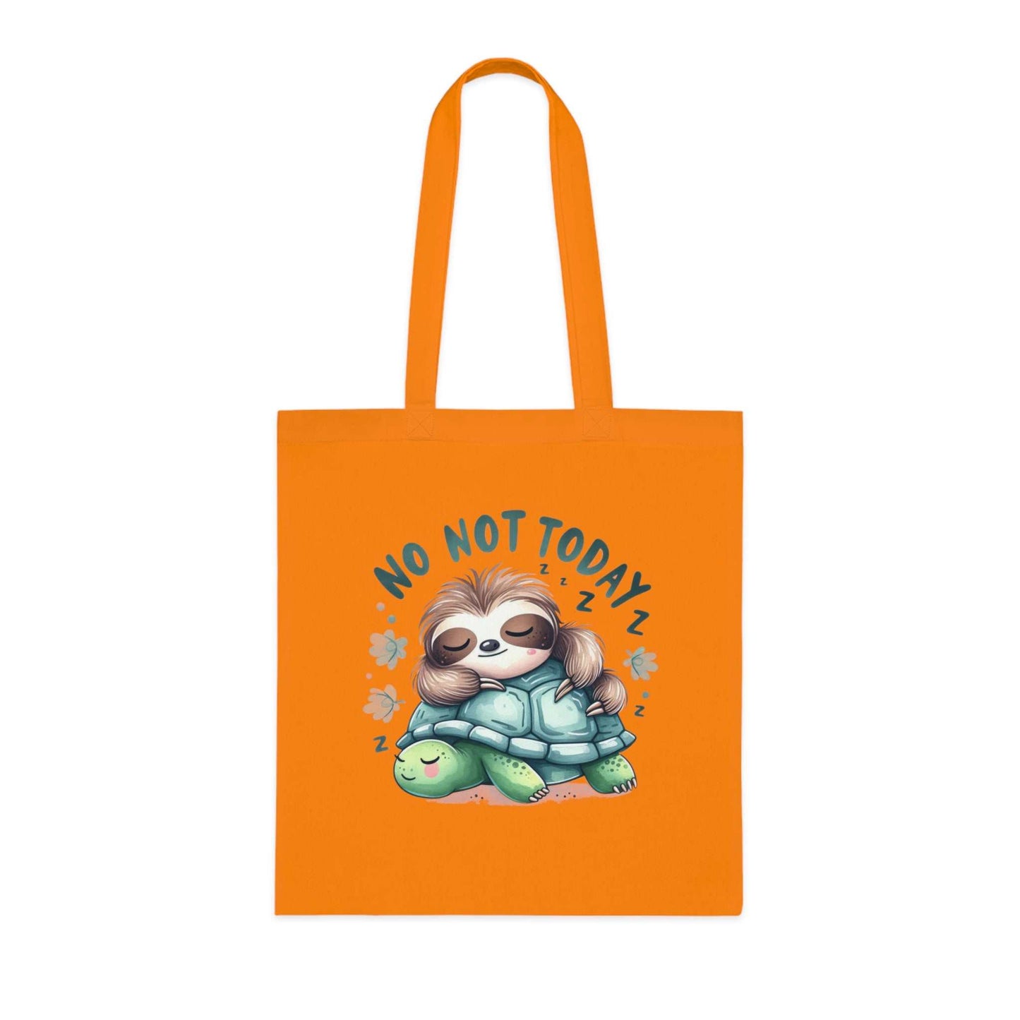 Cotton Tote - Cute Sloth Tote Bag with vibrant design and durable cotton fabric.