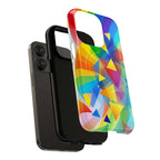 Geometric Pride Design iPhone Magsafe Phone Case
