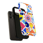 Bright Geo Print iPhone Magsafe Phone Case