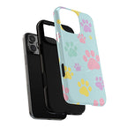 Pastel Doggy Paw iPhone Magsafe Phone Case