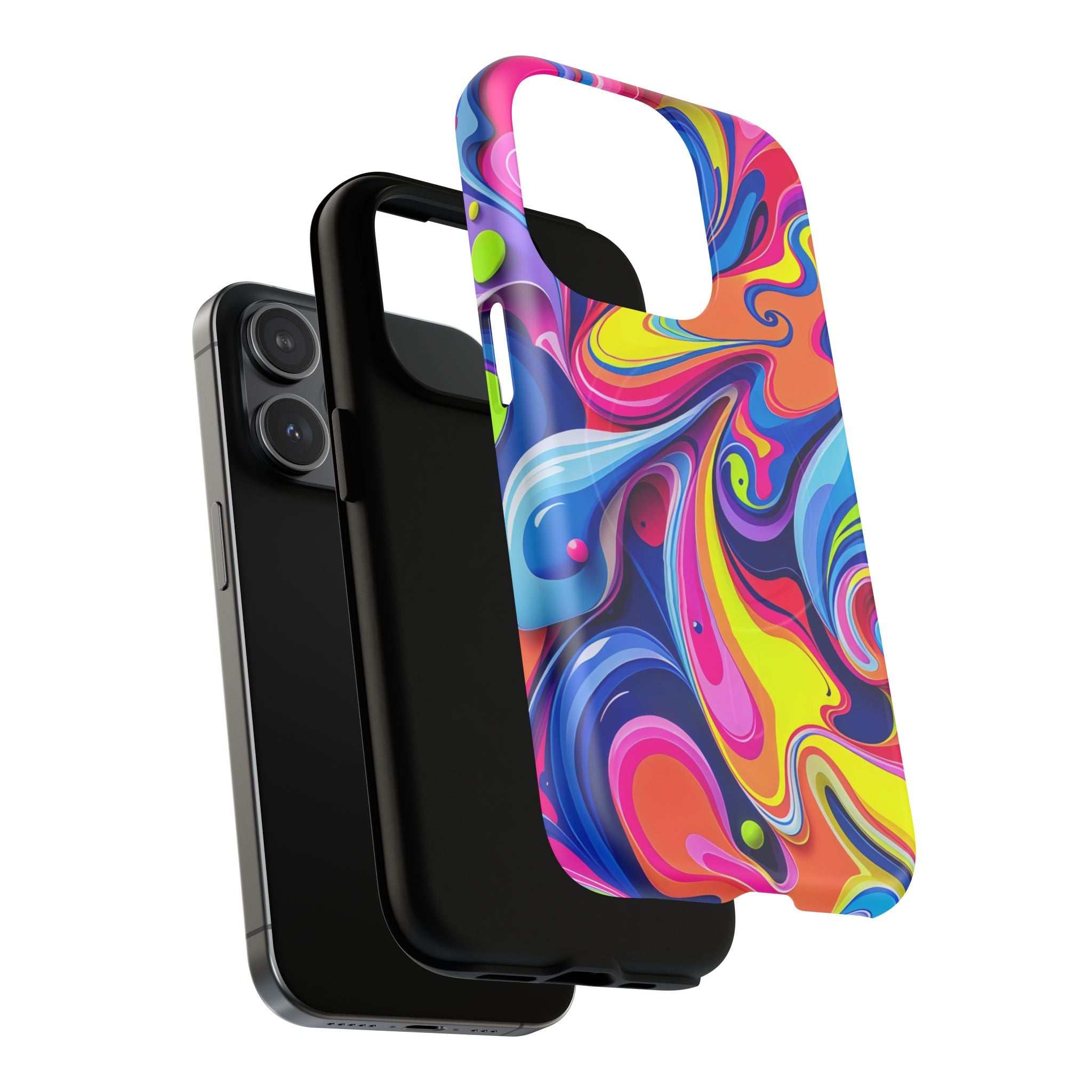 Vibrant Colour Splash iPhone Magsafe Phone Case