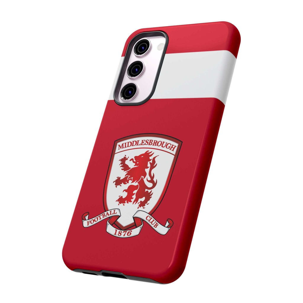 Middlesbrough Magnetic Samsung Case with red club colors and dual-layer protection