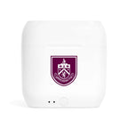 Burnley Fc wireless earbuds charging case with fan-inspired club crest design