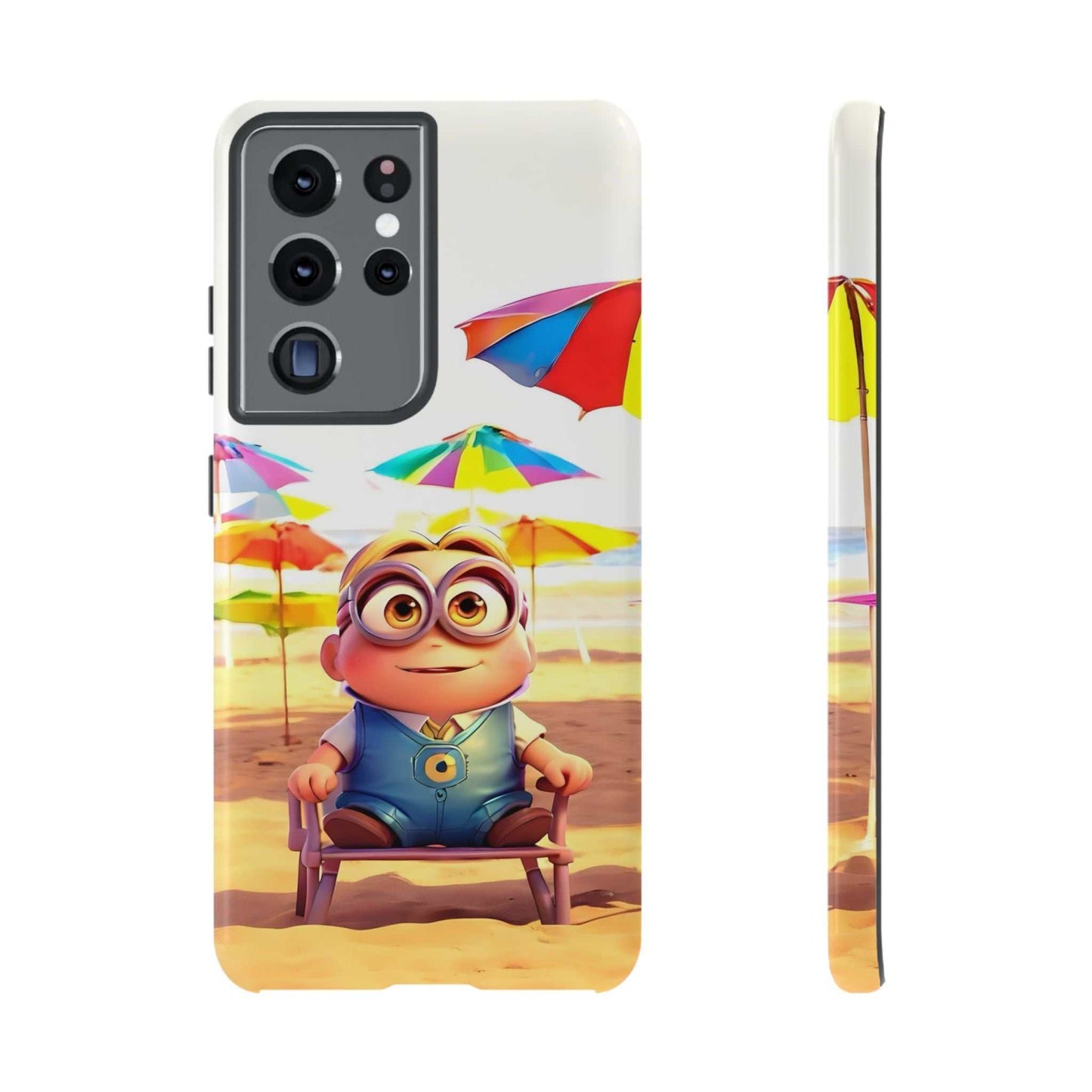 Cute Minion Samsung Phone Case Designed By Littlebitz 