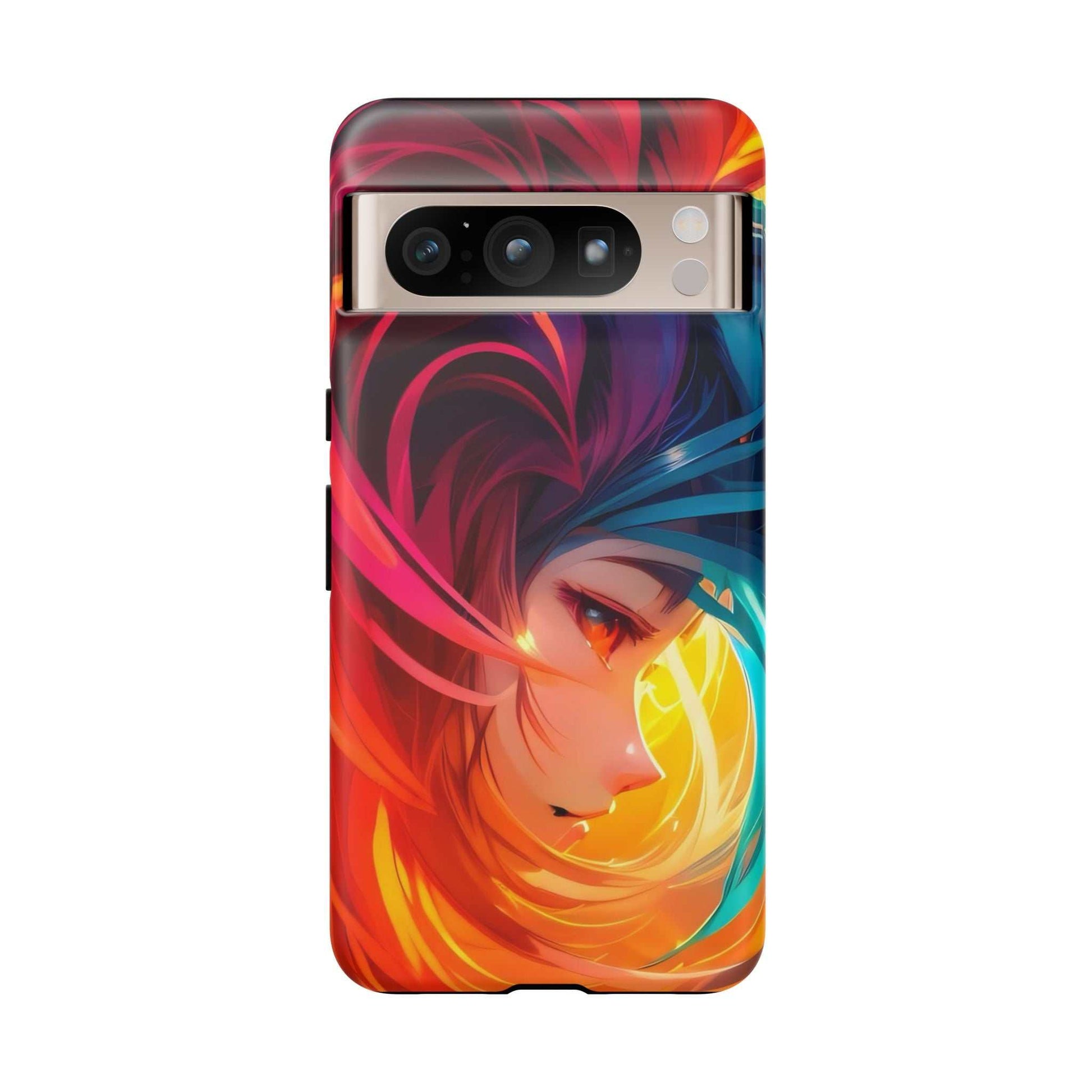 Colourful Anime Pride Google Pixel Phone Case Designed By Littlebitz 