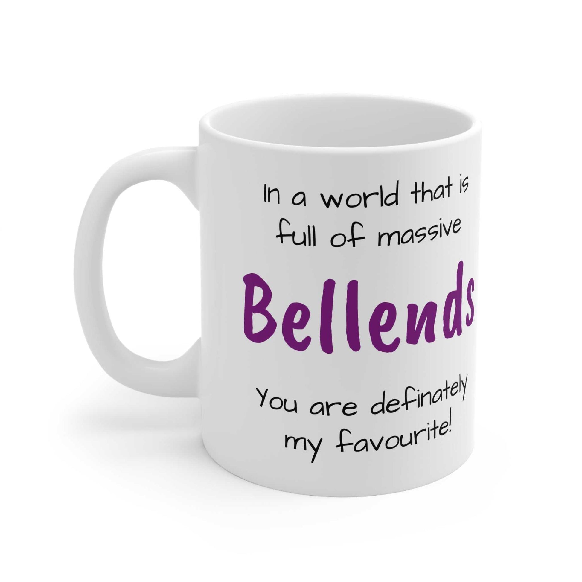 Cheeky Rude Massive Bellends Ceramic Mug Created By Littlebitz