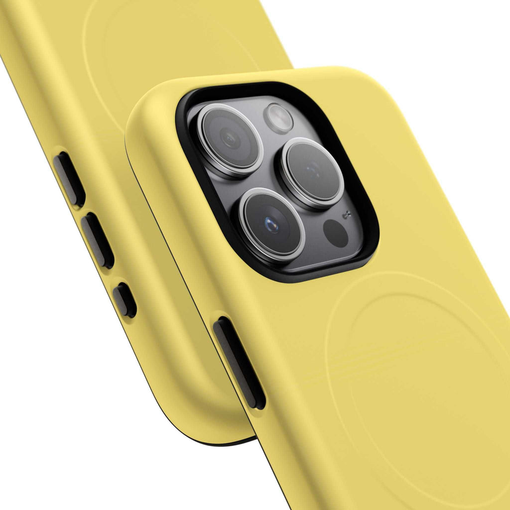 Lemon Yellow iPhone Magsafe Phone Case