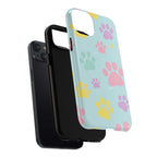 Pastel Doggy Paw iPhone Magsafe Phone Case