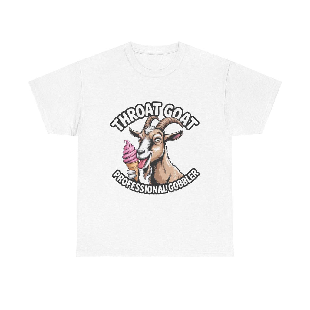 Black Throat Goat T-Shirt with bold edgy design on soft cotton fabric