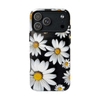Black Daises iPhone Magsafe Phone Case