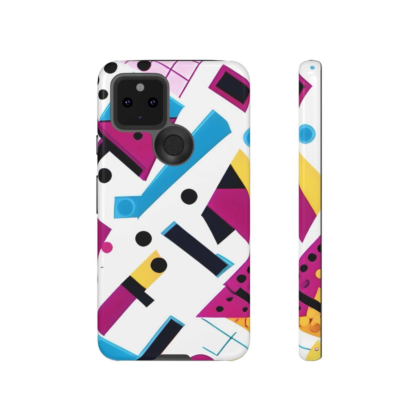 Bright Geometric google Pixel Phone Case Designed By Littlebitz 