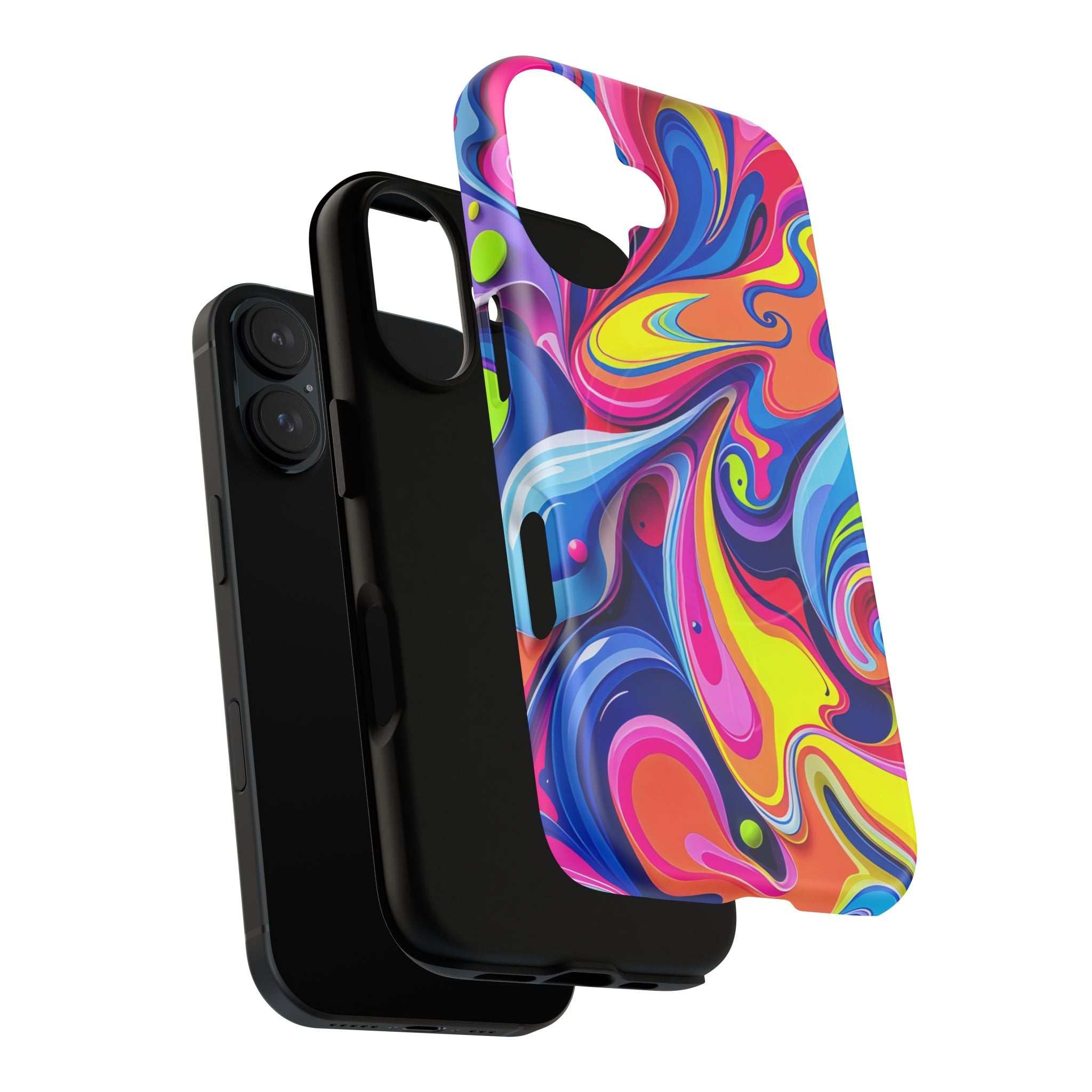 Vibrant Colour Splash iPhone Magsafe Phone Case