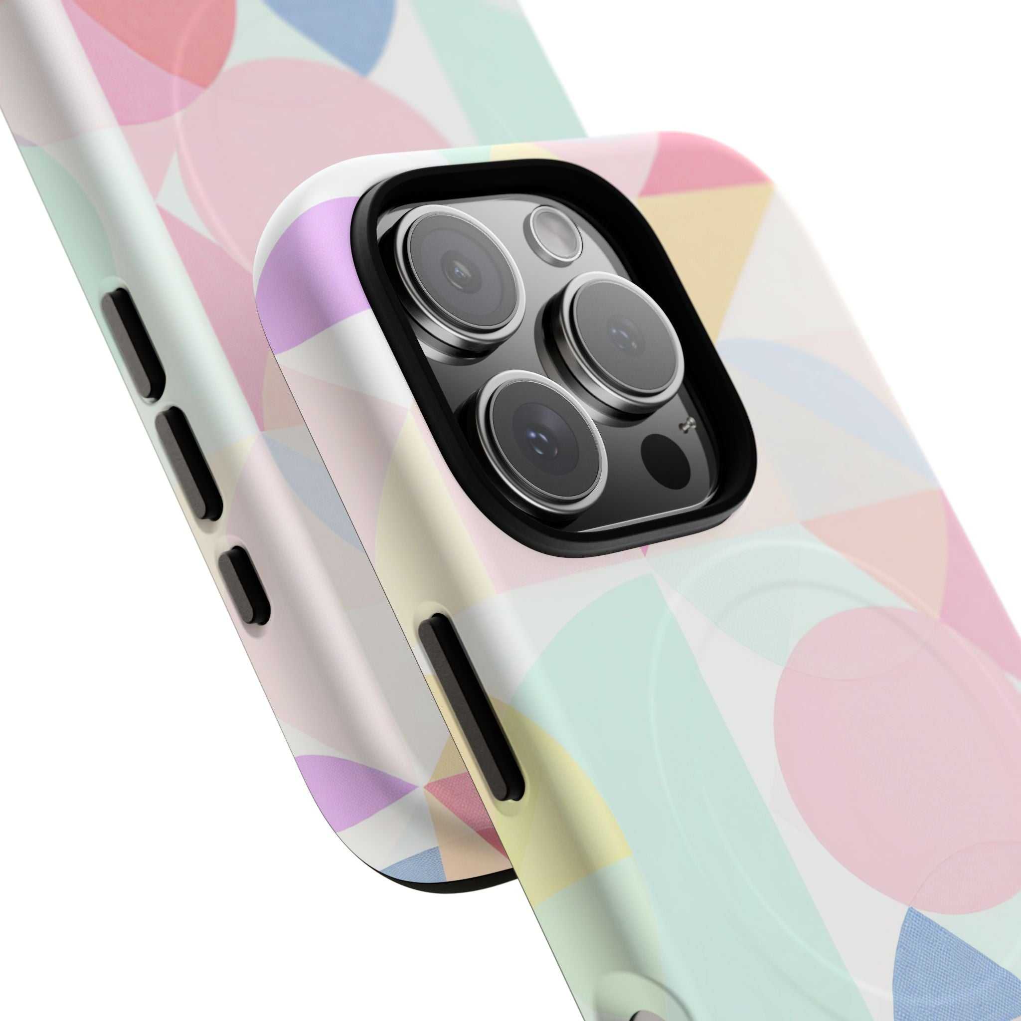 Pastel Geo Print iPhone Magsafe Phone Case