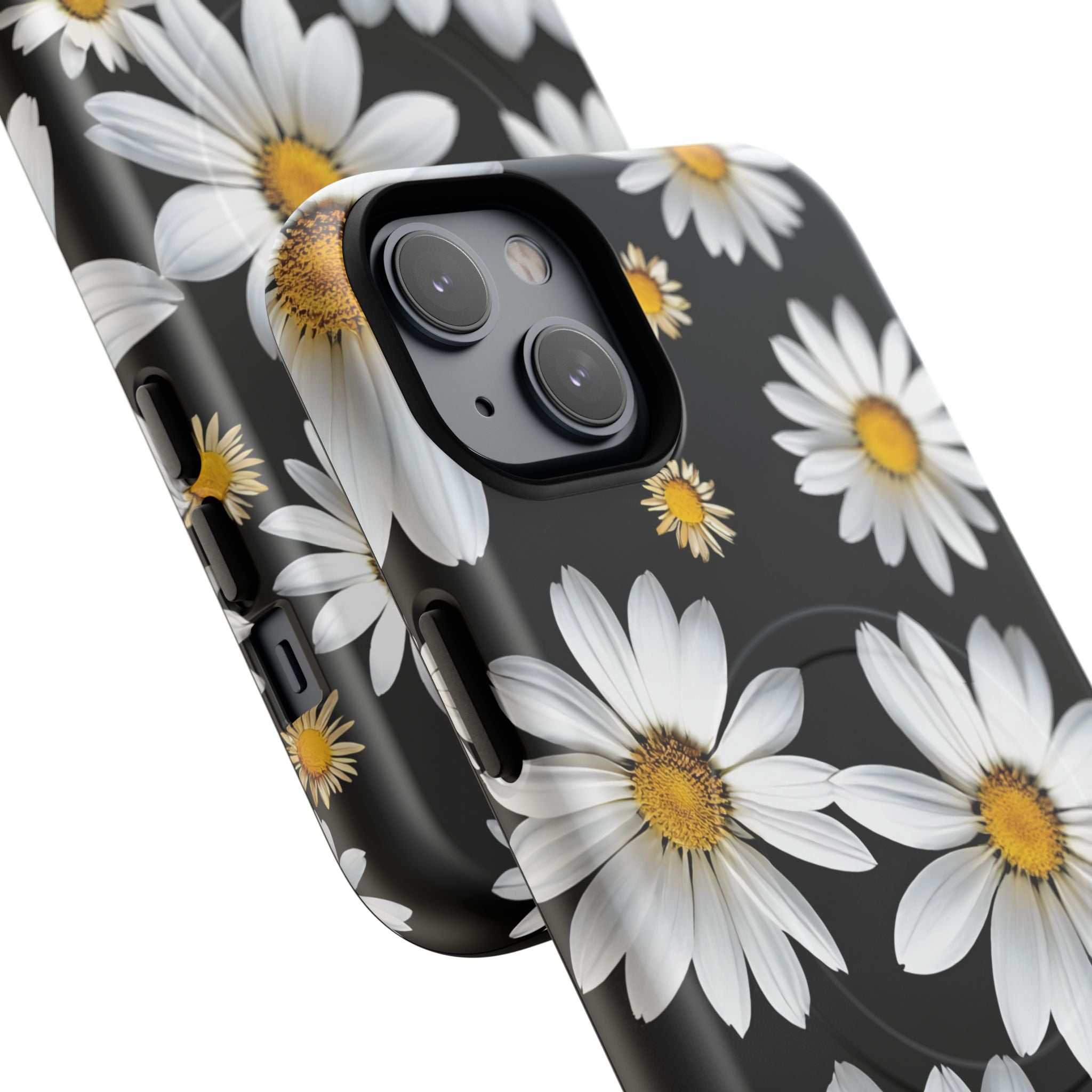 Black Daises iPhone Magsafe Phone Case