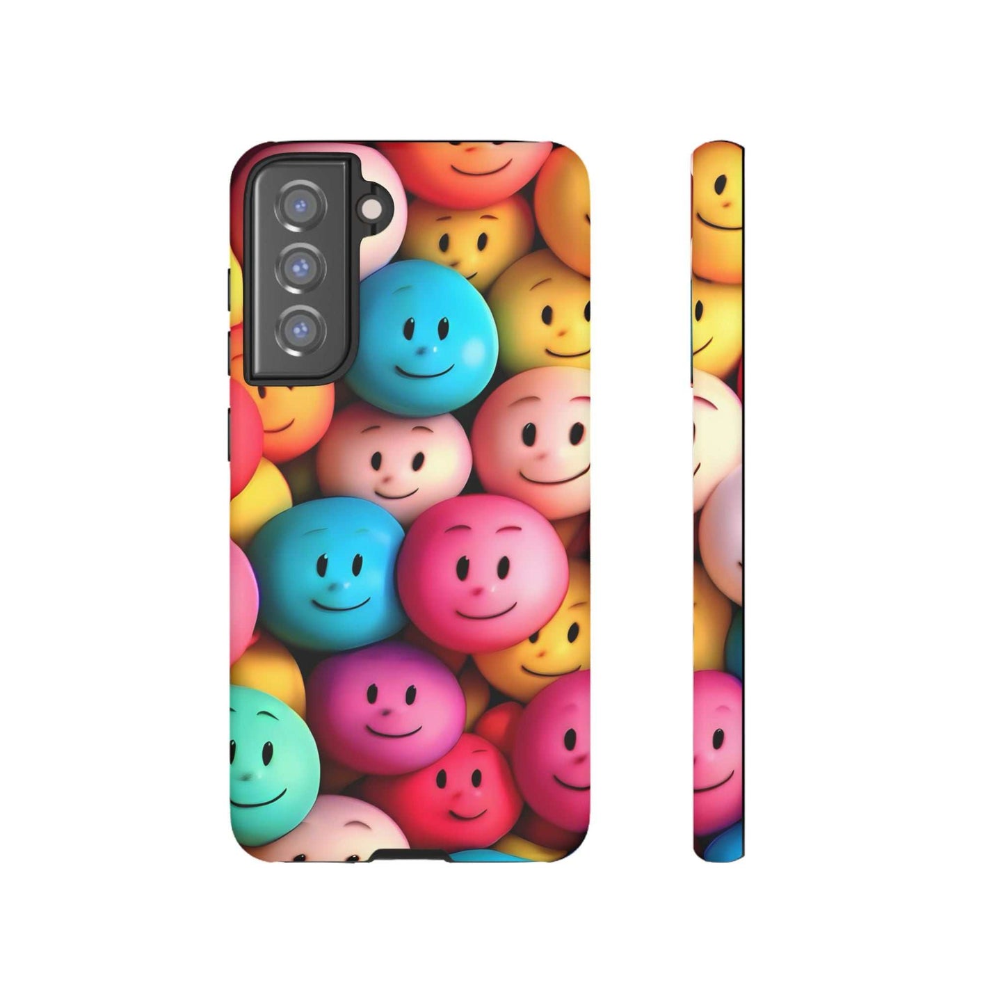 Fun smiley Faces Samsung Phone CaseLittlebitz 