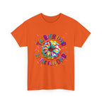 The Back Door is the Fun Door T-Shirt with bold, cheeky design on soft cotton fabric